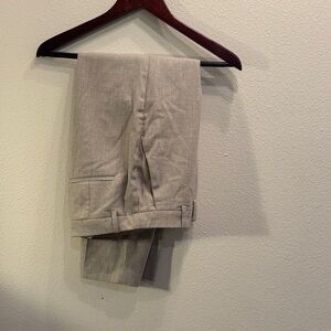 Elegant Light Gray Women's Dress Pants